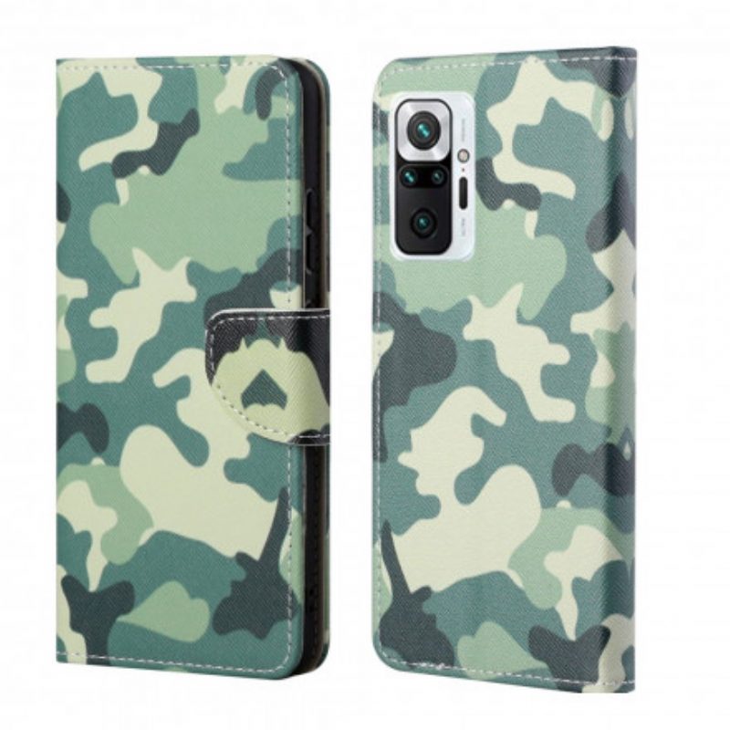 Folio-hoesje voor Xiaomi Redmi Note 10 Pro Camouflage