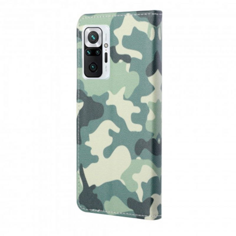 Folio-hoesje voor Xiaomi Redmi Note 10 Pro Camouflage