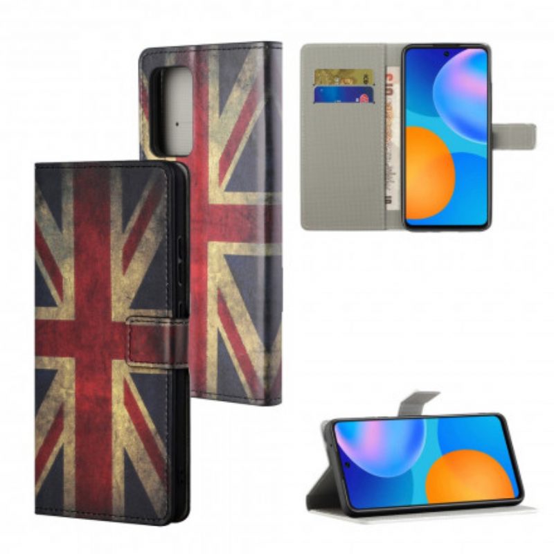 Folio-hoesje voor Xiaomi Redmi Note 10 Pro Engelse Vlag