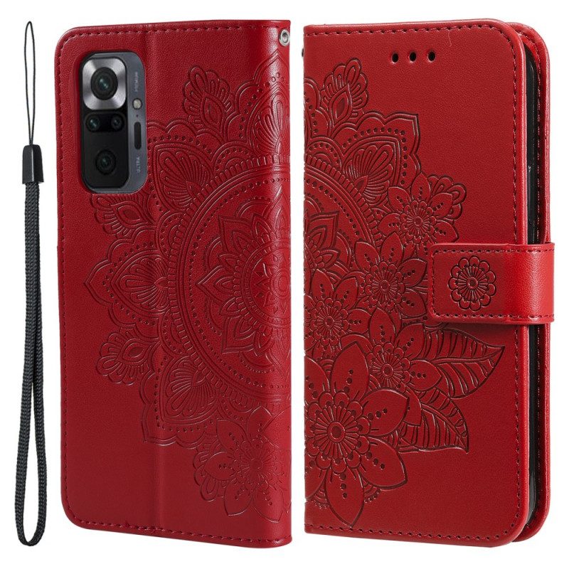 Folio-hoesje voor Xiaomi Redmi Note 10 Pro Mandala