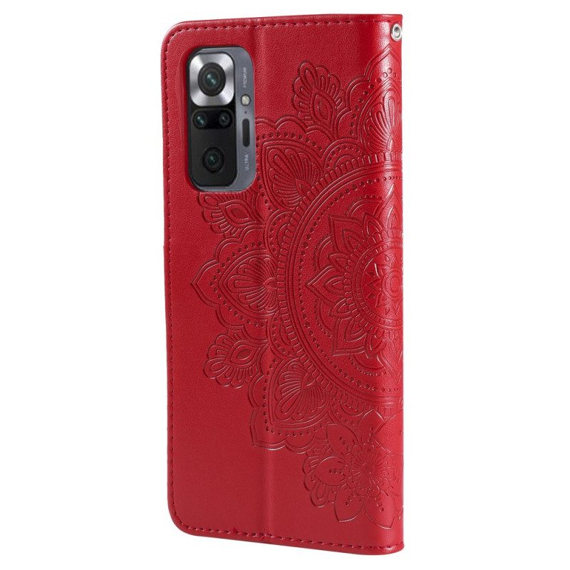 Folio-hoesje voor Xiaomi Redmi Note 10 Pro Mandala