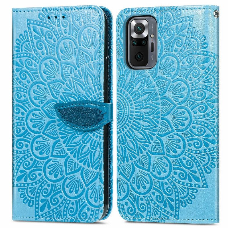 Folio-hoesje voor Xiaomi Redmi Note 10 Pro Stammen Bladeren