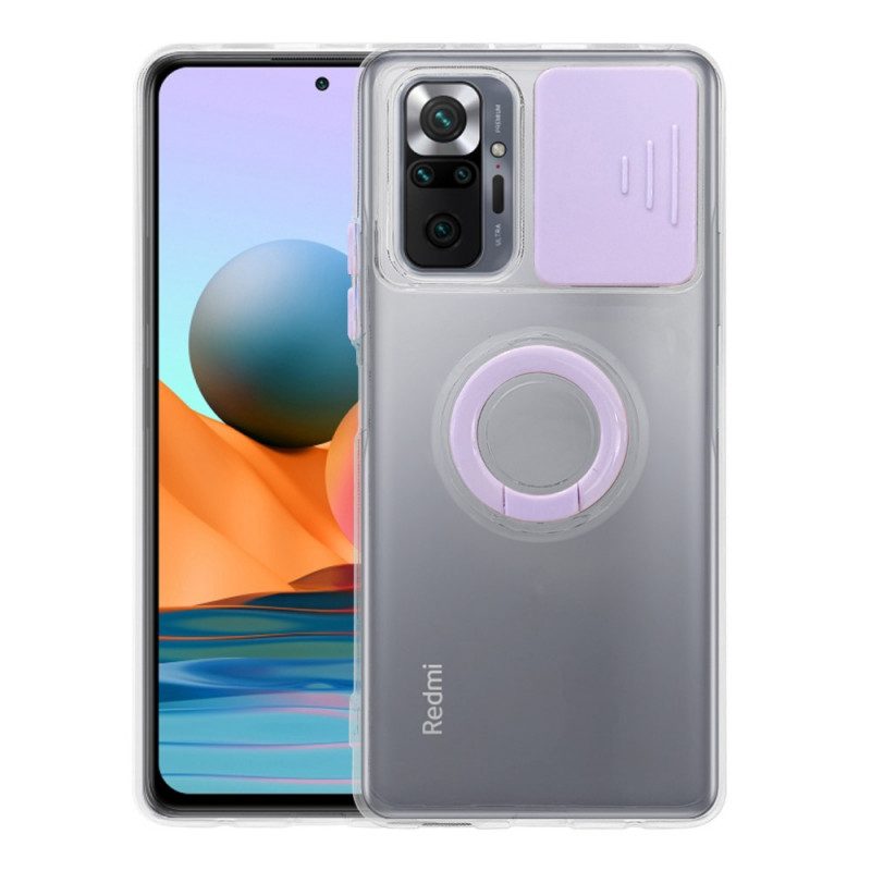 Hoesje voor Xiaomi Redmi Note 10 Pro Camerahoes Met Standaard