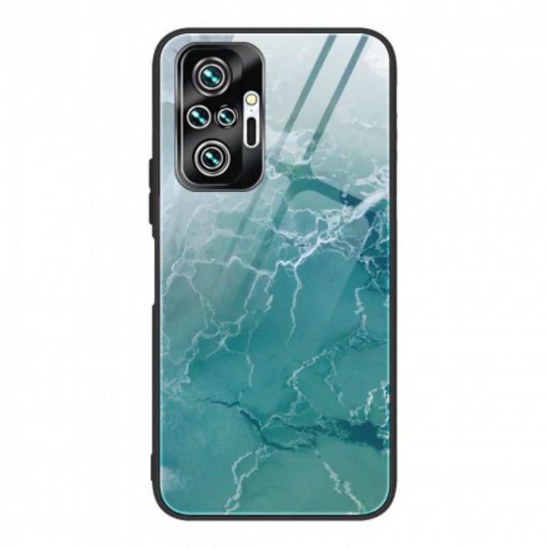 Hoesje voor Xiaomi Redmi Note 10 Pro Designkleuren Gehard Glas