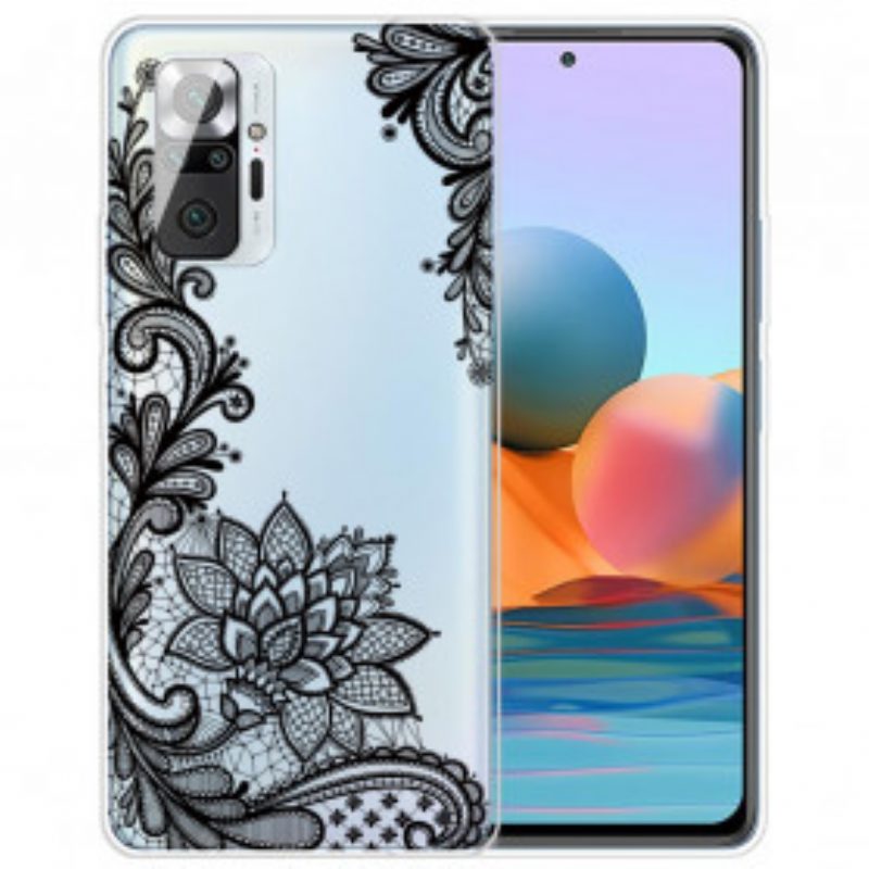 Hoesje voor Xiaomi Redmi Note 10 Pro Fijne Kant