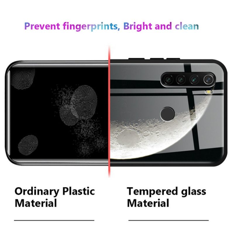 Hoesje voor Xiaomi Redmi Note 10 Pro Gehard Glas Realistische Bloemen