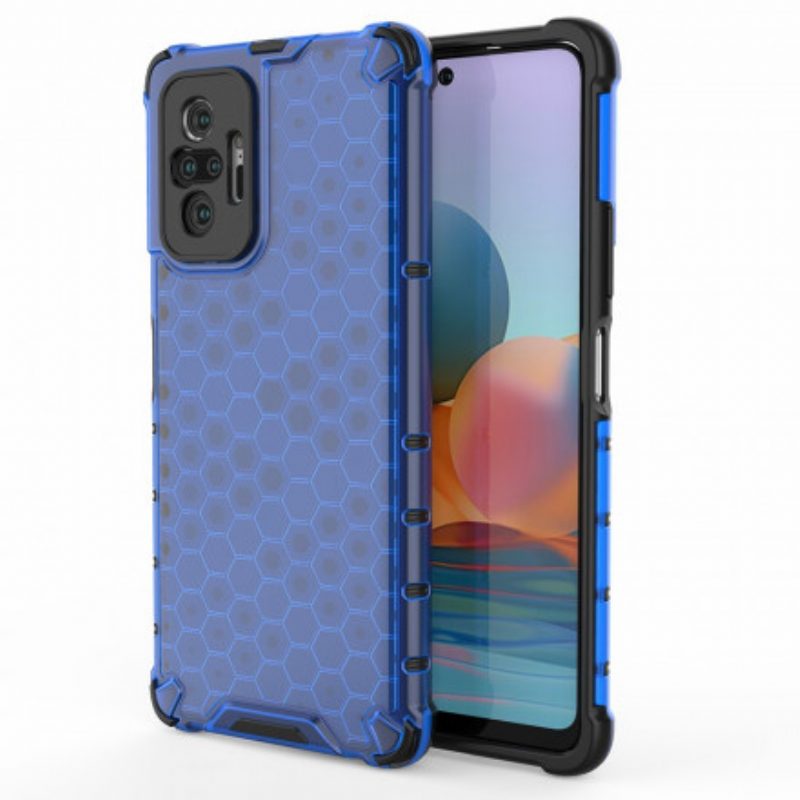 Hoesje voor Xiaomi Redmi Note 10 Pro Honingraatstijl