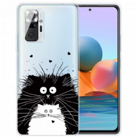 Hoesje voor Xiaomi Redmi Note 10 Pro Kijk Naar De Katten