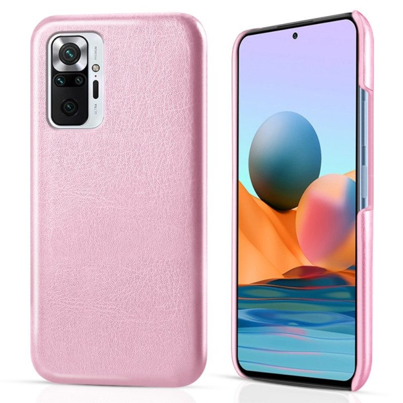 Hoesje voor Xiaomi Redmi Note 10 Pro Ksq Leereffect