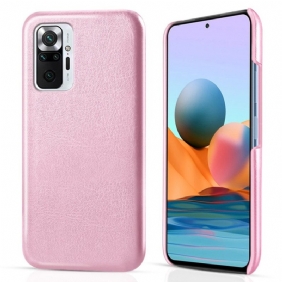 Hoesje voor Xiaomi Redmi Note 10 Pro Ksq Leereffect