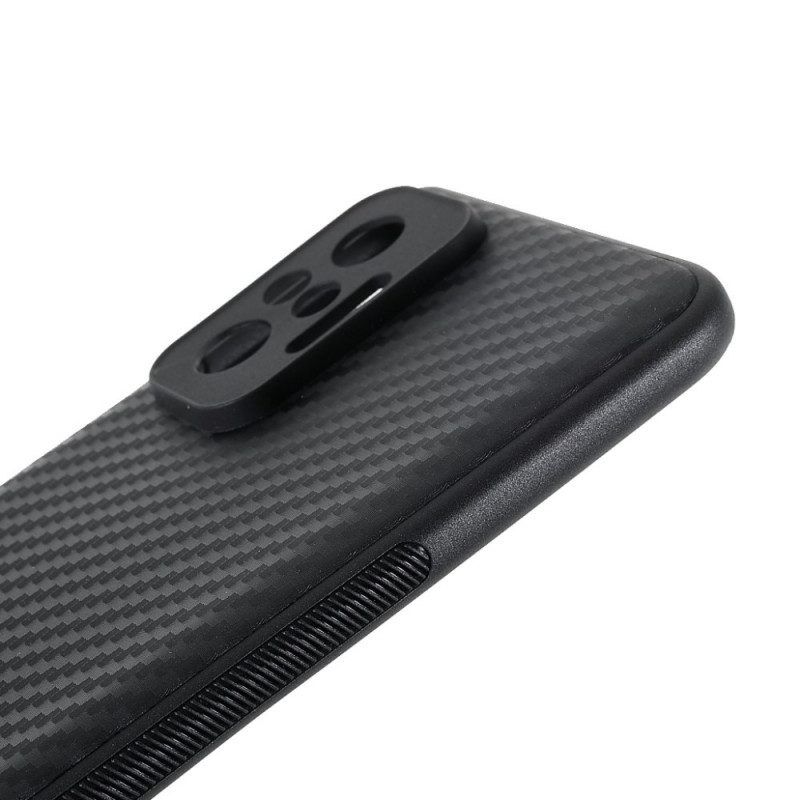 Hoesje voor Xiaomi Redmi Note 10 Pro Versterkte Koolstofvezel