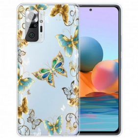 Hoesje voor Xiaomi Redmi Note 10 Pro Vlucht Van Vlinders