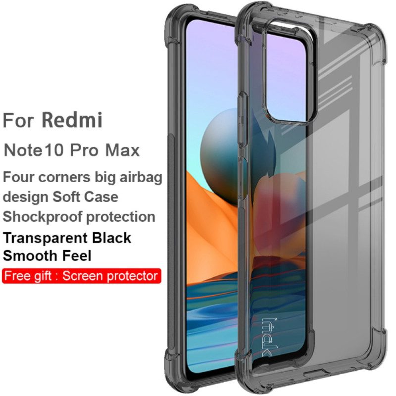 Telefoonhoesje voor Xiaomi Redmi Note 10 Pro Transparant Imak