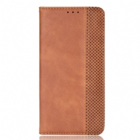 Bescherming Hoesje voor Xiaomi Mi 11 Pro Folio-hoesje Gestileerd Vintage Leereffect