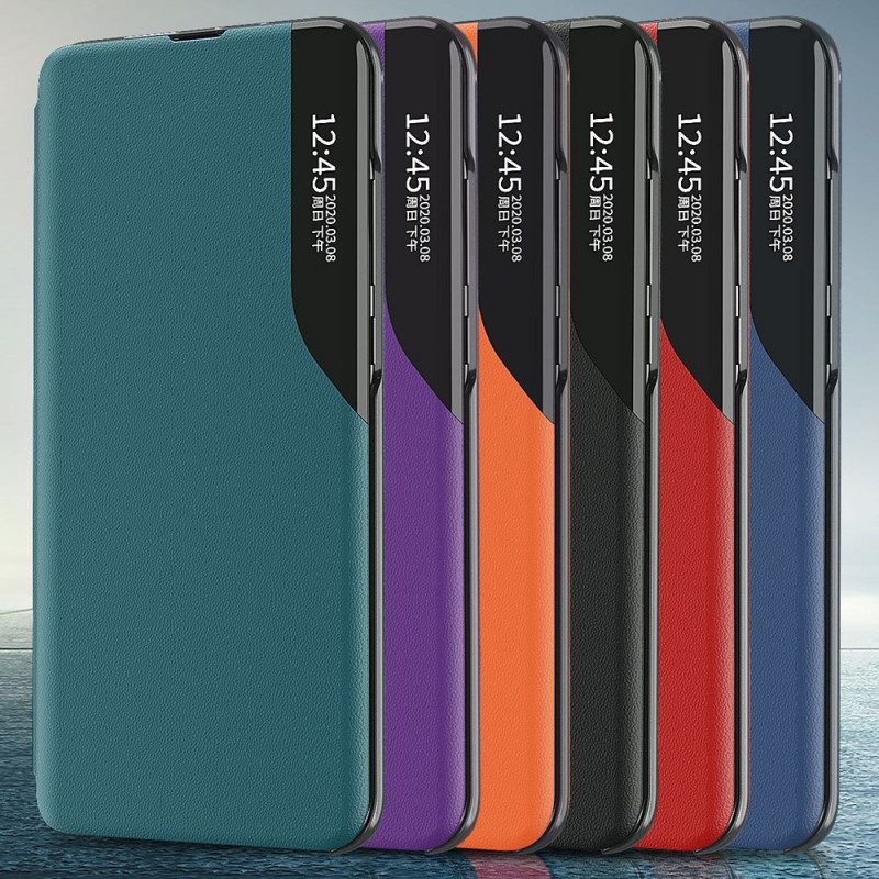 Bescherming Hoesje voor Xiaomi Mi 11 Pro Kleuren Van Imitatieleer