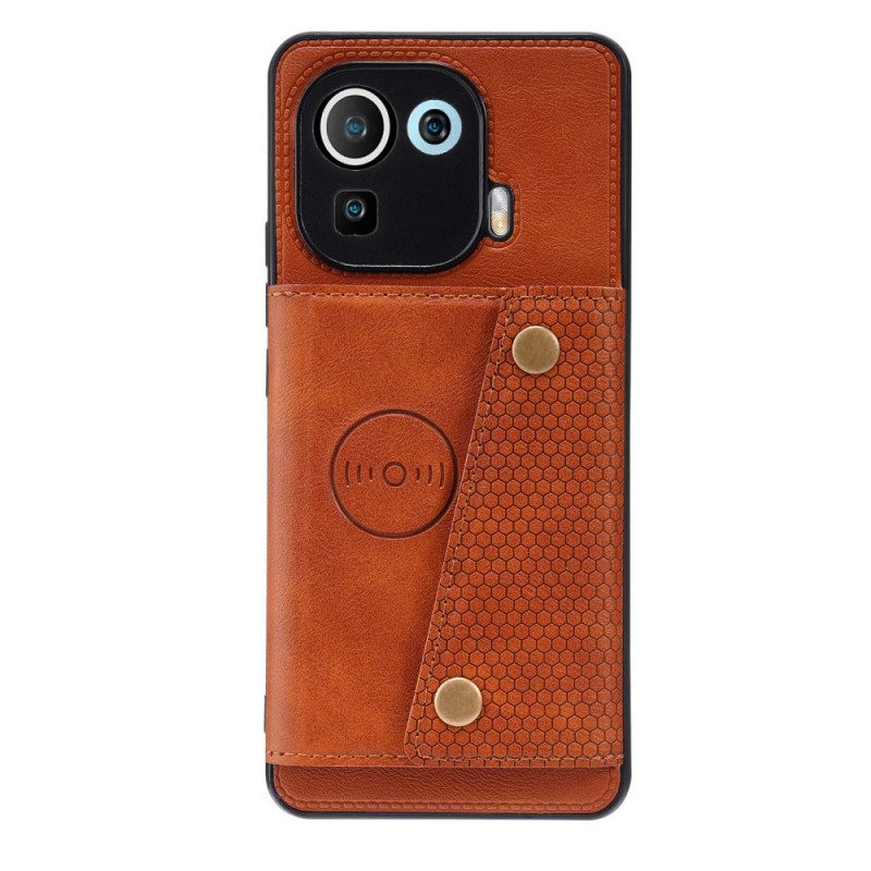 Hoesje voor Xiaomi Mi 11 Pro Portemonnee Snap Portemonnee