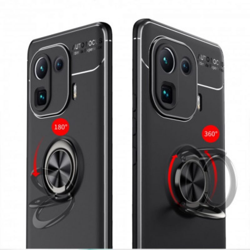 Hoesje voor Xiaomi Mi 11 Pro Roterende Ring