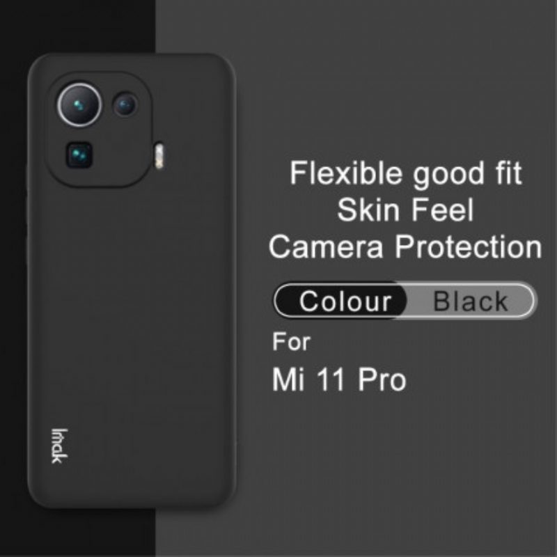 Hoesje voor Xiaomi Mi 11 Pro Uc-2 Serie Siliconen Mat Imak