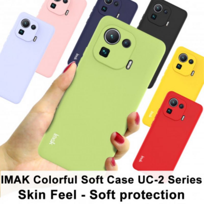 Hoesje voor Xiaomi Mi 11 Pro Uc-2 Serie Siliconen Mat Imak