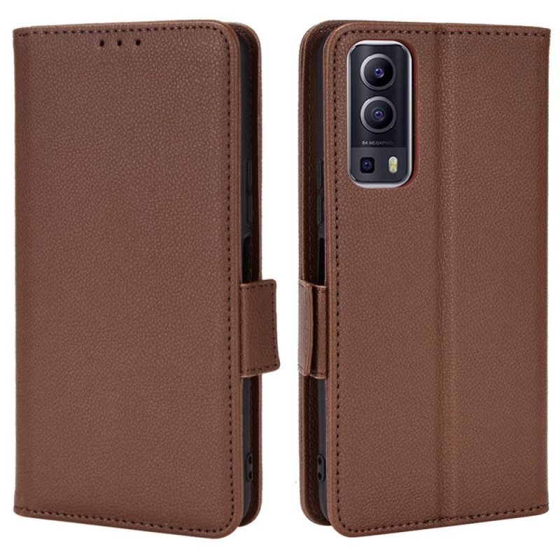 Folio-hoesje voor Vivo Y72 5G Flip Case Flap Dubbele Nieuwe Kleuren