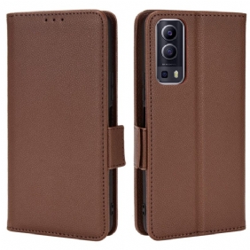 Folio-hoesje voor Vivo Y72 5G Flip Case Flap Dubbele Nieuwe Kleuren