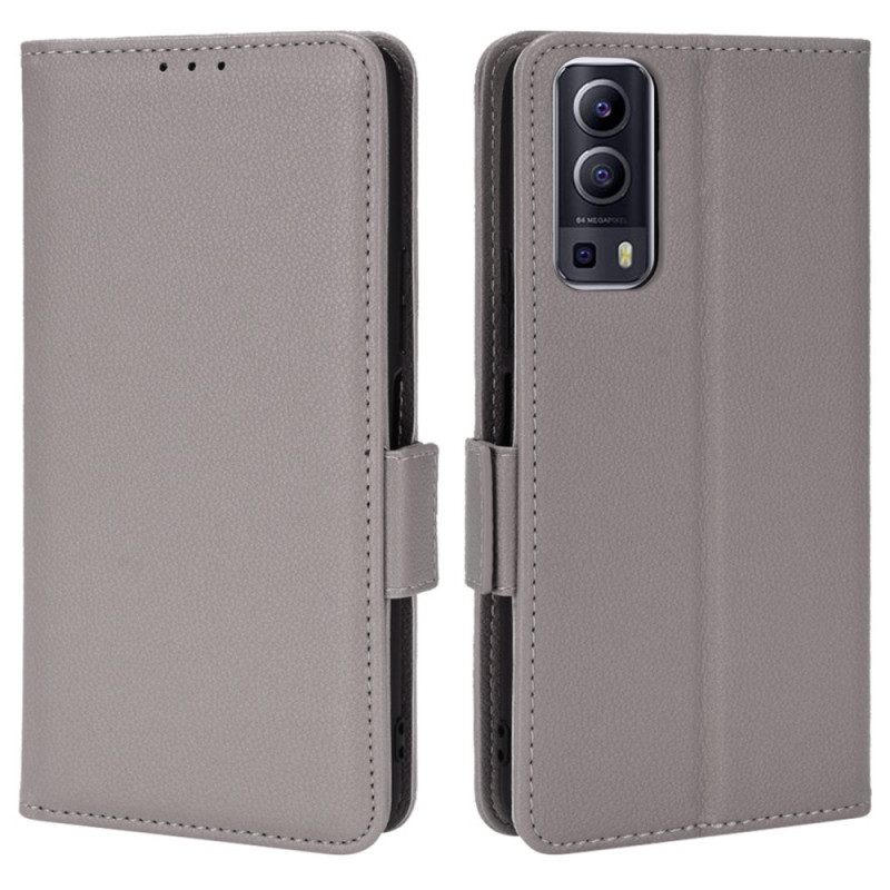 Folio-hoesje voor Vivo Y72 5G Flip Case Flap Dubbele Nieuwe Kleuren