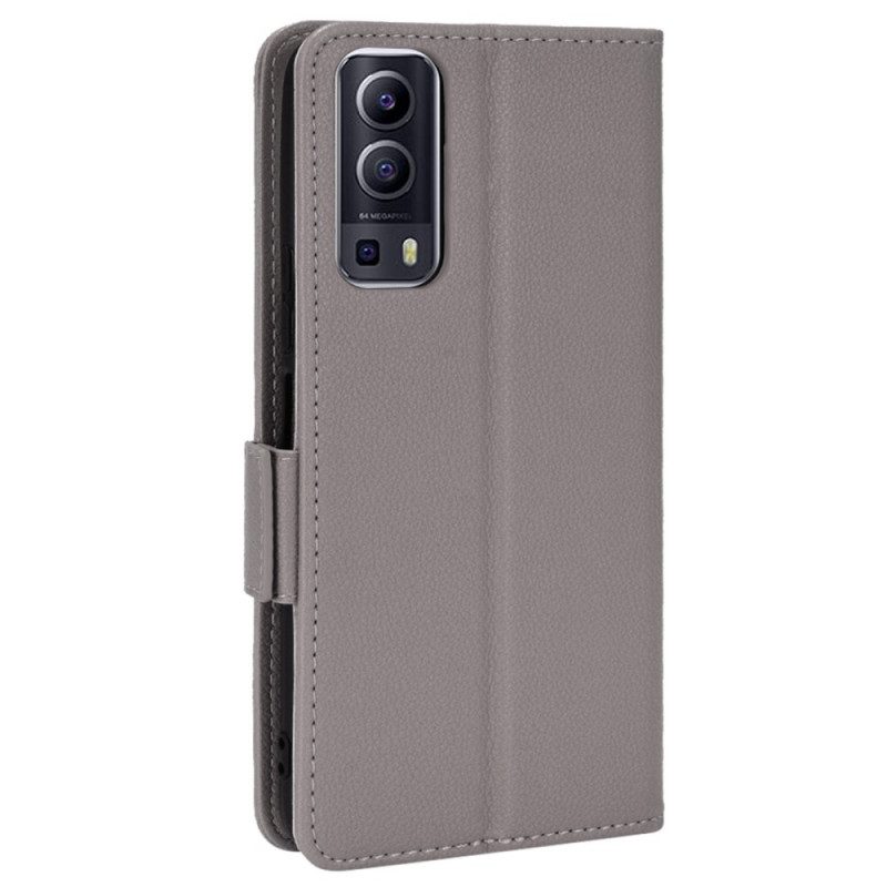 Folio-hoesje voor Vivo Y72 5G Flip Case Flap Dubbele Nieuwe Kleuren