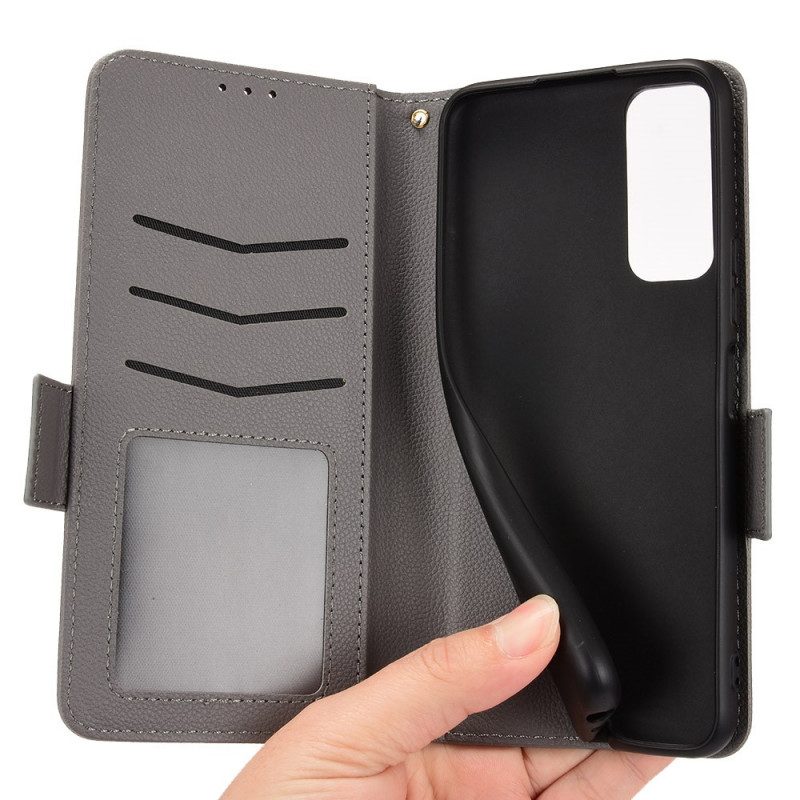 Folio-hoesje voor Vivo Y72 5G Flip Case Flap Dubbele Nieuwe Kleuren