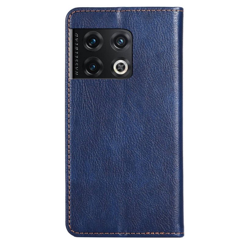 Bescherming Hoesje voor OnePlus 10 Pro 5G Folio-hoesje Retro-ontwerp