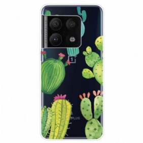 Hoesje voor OnePlus 10 Pro 5G Aquarel Cactussen