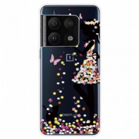 Hoesje voor OnePlus 10 Pro 5G Bloemenmeisje