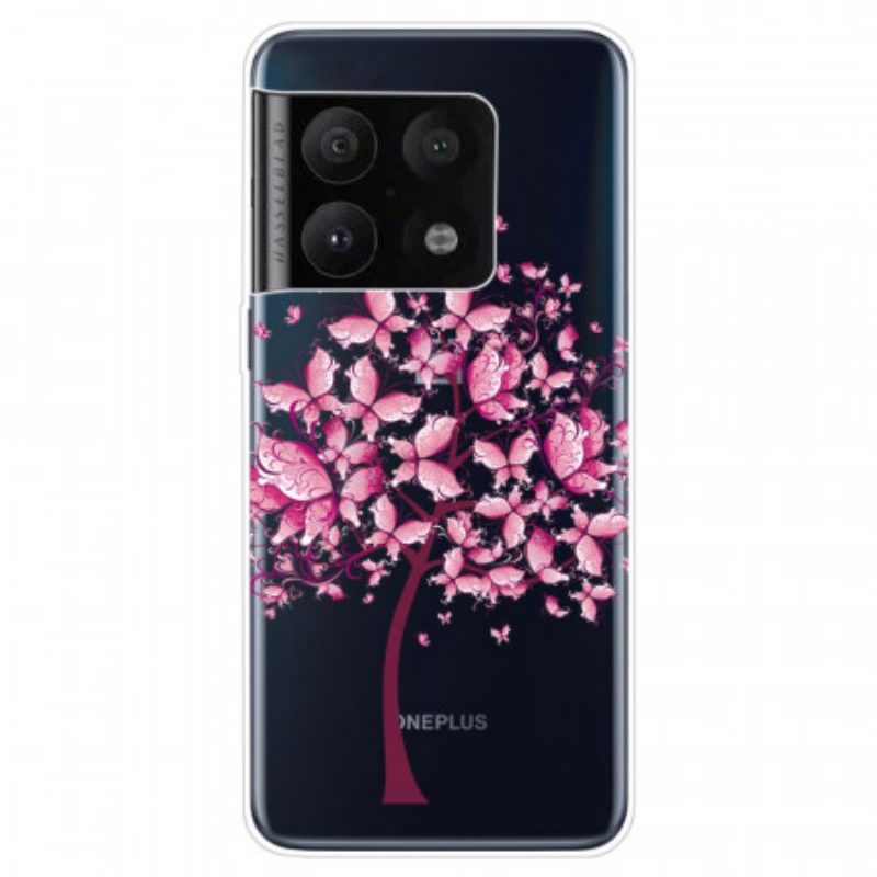 Hoesje voor OnePlus 10 Pro 5G Roze Boomtop