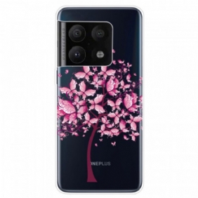 Hoesje voor OnePlus 10 Pro 5G Roze Boomtop