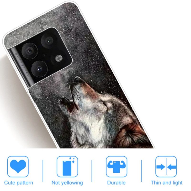 Hoesje voor OnePlus 10 Pro 5G Sublieme Wolf