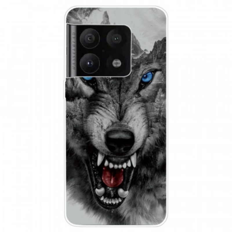 Hoesje voor OnePlus 10 Pro 5G Woeste Wolf