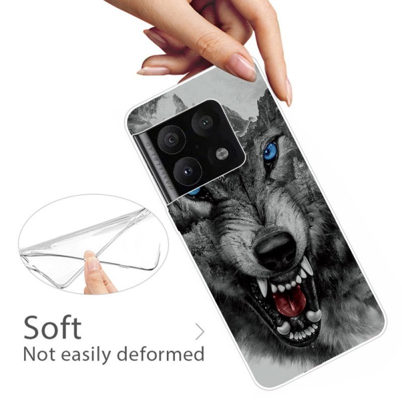 Hoesje voor OnePlus 10 Pro 5G Woeste Wolf