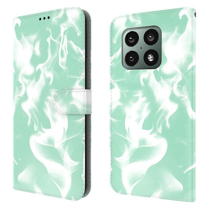 Leren Hoesje voor OnePlus 10 Pro 5G Abstract Patroon