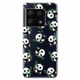 Telefoonhoesje voor OnePlus 10 Pro 5G Kleine Panda's