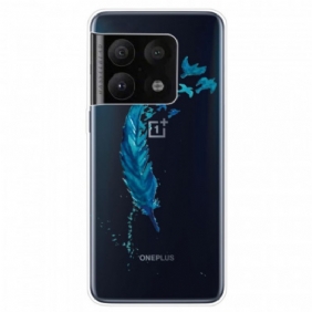 Telefoonhoesje voor OnePlus 10 Pro 5G Prachtige Veer