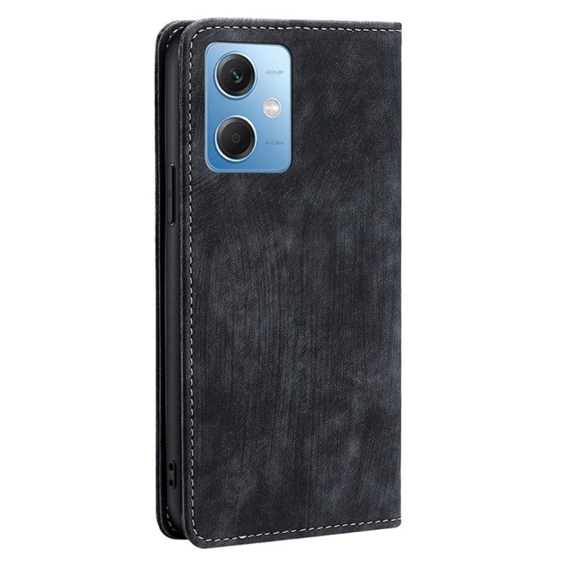 Bescherming Hoesje voor Poco X5 5G Folio-hoesje Rfid