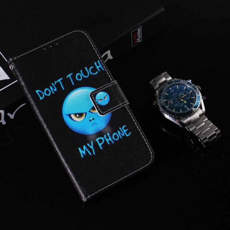 Folio-hoesje voor Poco X5 5G Met Ketting Lanyard Emoji-telefoon