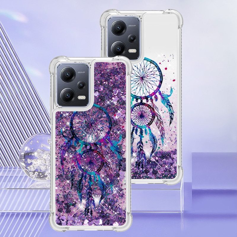 Hoesje voor Poco X5 5G Dream Catcher Pailletten