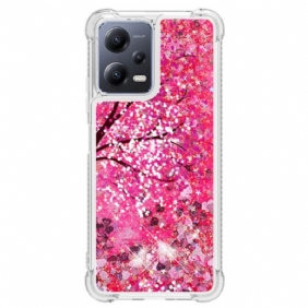 Hoesje voor Poco X5 5G Glitter Boom