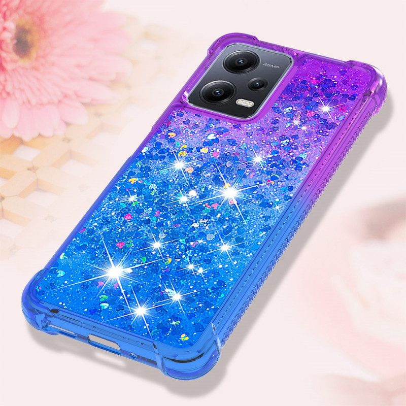 Hoesje voor Poco X5 5G Kleur Pailletten