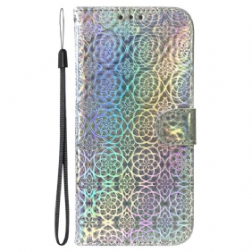 Leren Hoesje voor Poco X5 5G Disco-stijl