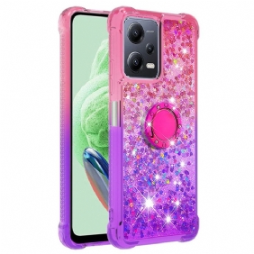 Telefoonhoesje voor Poco X5 5G Glitter Ringbeugel