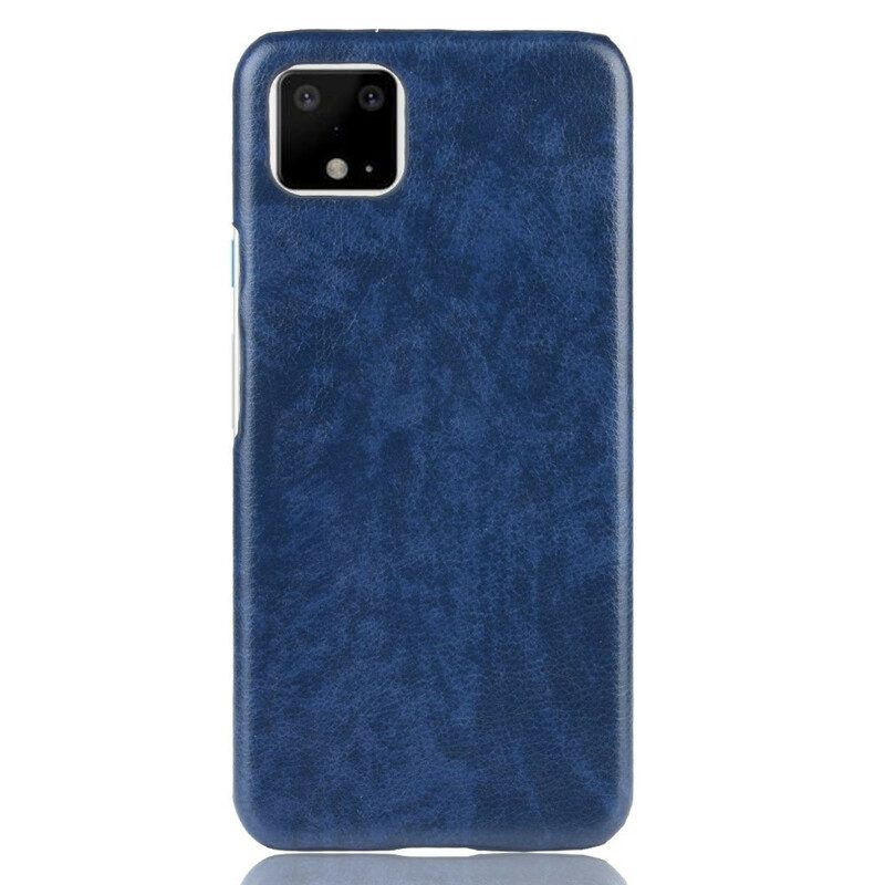 Hoesje voor Google Pixel 4 XL Litchi-leereffect