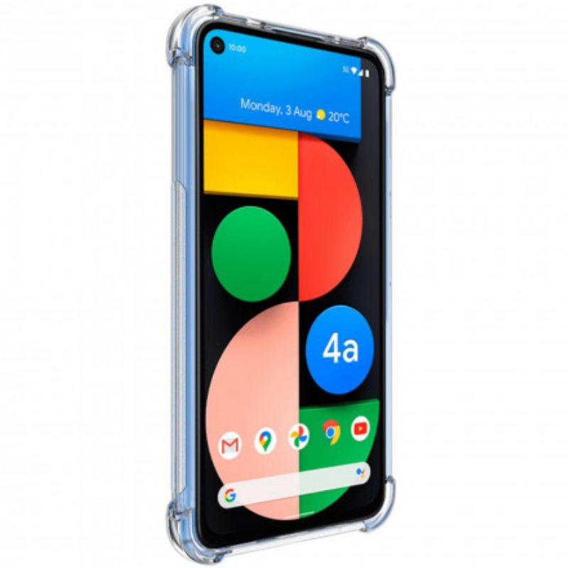 Hoesje voor Google Pixel 4A 5G Transparant Zijdeachtig Imak