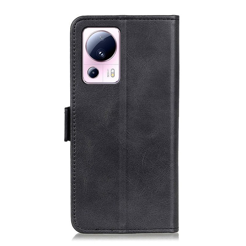 Folio-hoesje voor Xiaomi 13 Lite Dubbele Sluiting