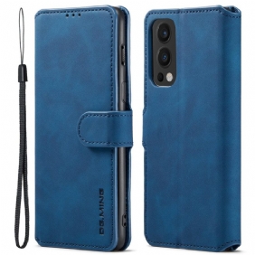 Folio-hoesje voor OnePlus Nord 2 5G Dg.ming Retro